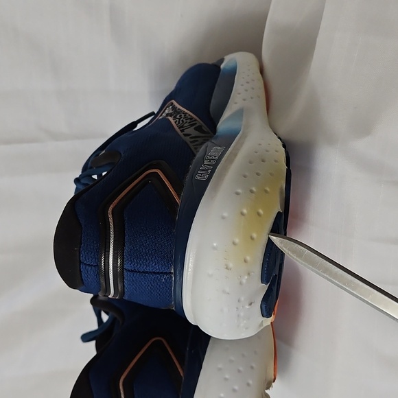 Brooks Glycerin 21 Mens Size 12 Blue Athletic Running Shoes 1104191D474 - Picture 7 of 12